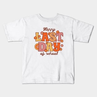 Happy Last Day Of School Graduation Kids T-Shirt